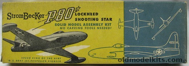 StromBecker Lockheed P-80 Shooting Star - (F-80), C-32 plastic model kit